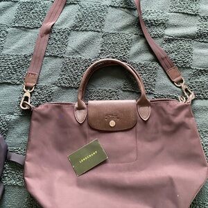 Longchamp Neoprene La Pilage Shoulder Bag with Strap (w/ authentification card)